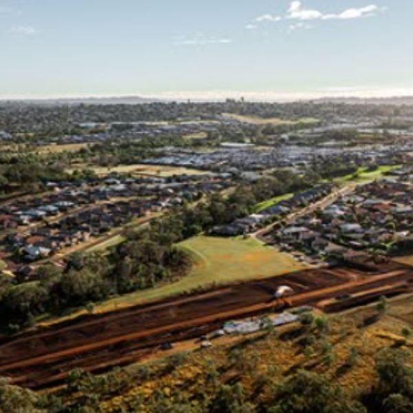 Aerial site view