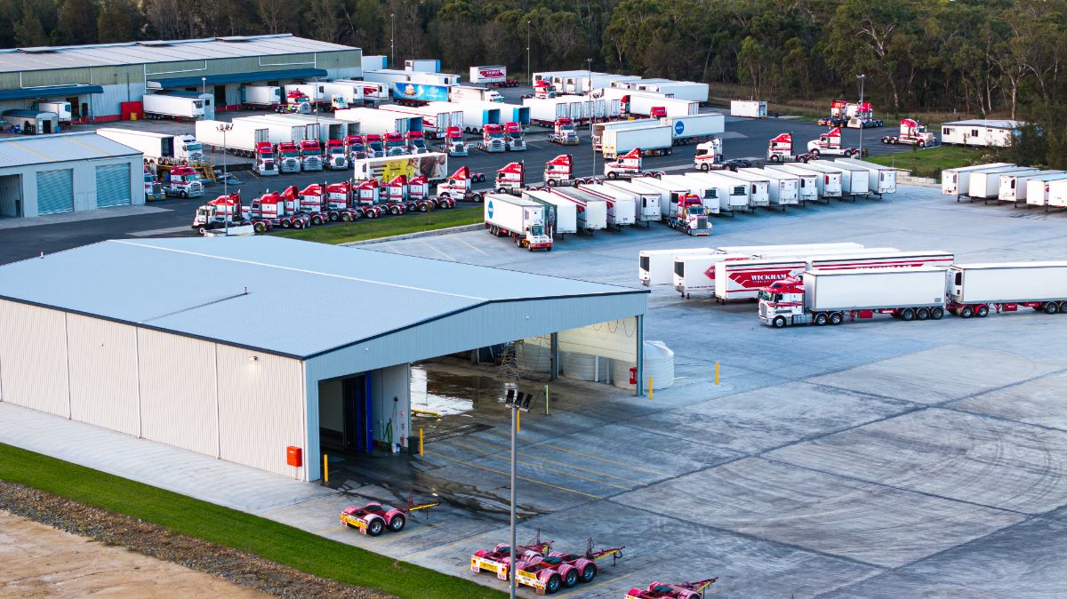 Wickham Freight Lines, Truck Wash